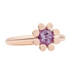 Bron BRON Ring Sprite 18k Roségoud met Amethyst 8RR4590AM