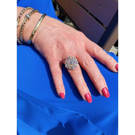 Bron BRON Ring Confetti 18k Roségoud met diamant en Saffier 8RR4914BRXMK/4