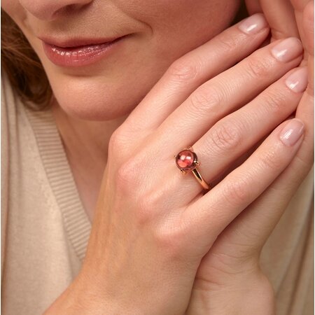 Bron BRON Ring Catch 18k Roségoud met Toermalijn 10mm 8RR4782RTC