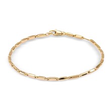 HuisCollectie Monzario Links Armband 14k Geelgoud 2.8mm 866A GEEL