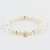 Y&G Y&G Armband 14k geelgoud met Witte maansteen en Zoetwater parels - SP0002