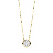 Tirisi Tirisi Collier Amsterdam 18k geelgoud met diamant TN2093D(2T)
