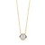 Tirisi Tirisi Collier Amsterdam 18k geelgoud met diamant TN2093D(2T)