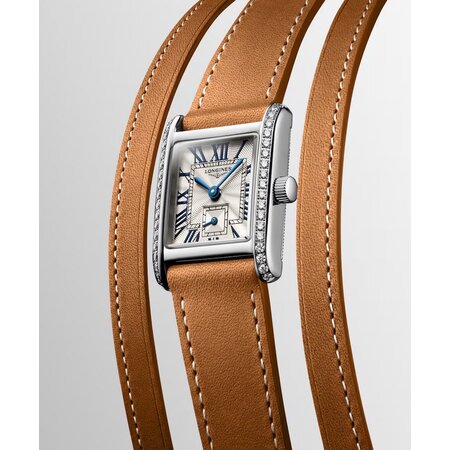 Longines Longines Mini Dolcevita Lady 21.5x29mm Quartz met diamant L5.200.0.71.0