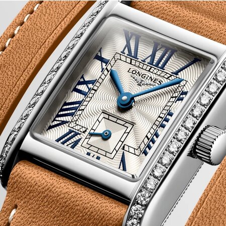 Longines Longines Mini Dolcevita Lady 21.5x29mm Quartz met diamant L5.200.0.71.0