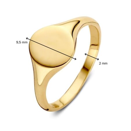 HuisCollectie Ring 14k Geelgoud 613551