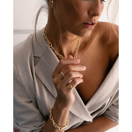 HuisCollectie Ring 14k Geelgoud 613551