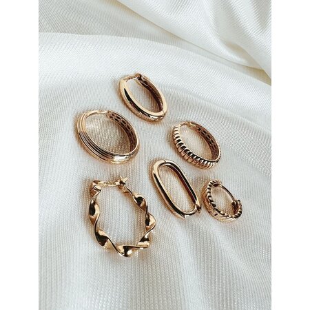 Mrs.Janssen Mrs.Janssen Creolen 14k geelgoud 18mm 613542