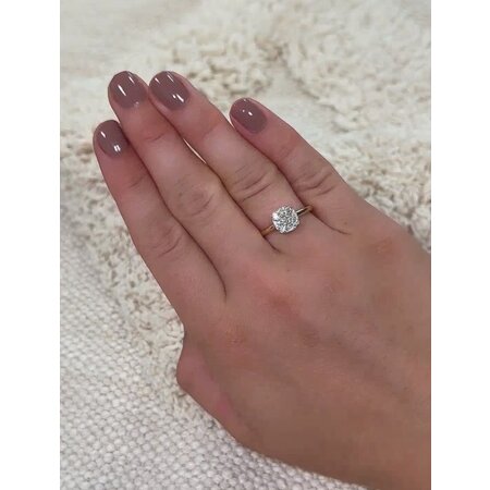 HuisCollectie HuisCollectie Ring 14k bicolor met diamant 613561