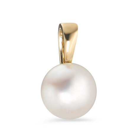 HuisCollectie HuisCollectie Hanger 18k geelgoud met Zoetwaterparel 9mm 613398