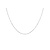 Blush HuisCollectie Collier 14k witgoud anker 1.3mm x 42cm 24910