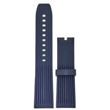 Breitling Breitling horlogeband blauw rubber band 22-20 mm zonder gesp 275S