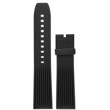 Breitling Breitling horlogeband zwart rubber band 22-20 mm zonder gesp 274S