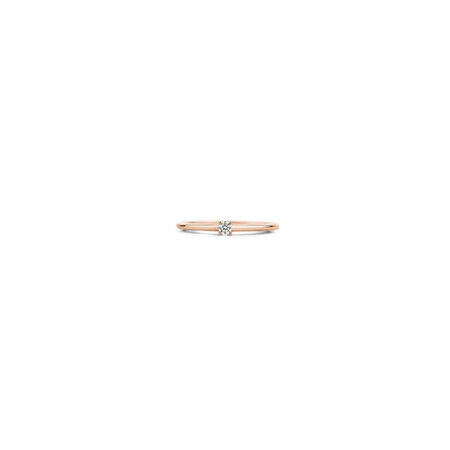 Blush Blush Ring 14k roségoud met zirkonia 1200RZI