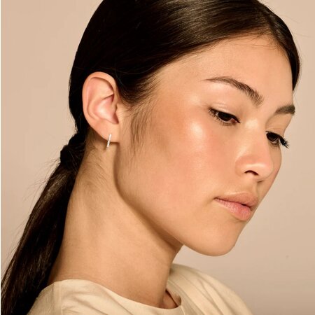 Blush Blush Diamonds Creolen 14k geelgoud met diamant 7622YDI