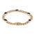 HuisCollectie Monzario Classics Armband 14k Geelgoud met Saffier 5.5mm 968A GEEL