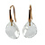 Mrs.Janssen Mrs.Janssen Oorhangers 18k roségoud met Bergkristal 20x15mm 608200