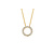 Blush Blush Collier14k geelgoud met zirkonia 3065YZI