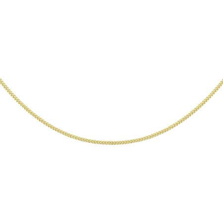 HuisCollectie HuisCollectie Gourmette Collier 14k geelgoud 1,4mm x 50cm 609312