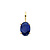 HuisCollectie Mrs.Janssen Hanger 14k Geelgoud met blauw saffier 613784