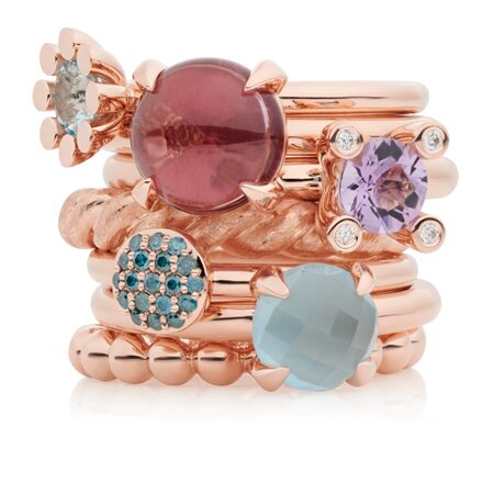 Bron BRON Ring Stax 18k Roségoud 8RR4731