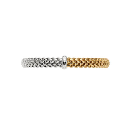 Fope FOPE Armband Flex-It Vendôme 18k Bicolor met diamant 01M02B2_BB_2_XBX_00M