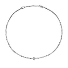 Fope FOPE Collier Eka 18k Witgoud met diamant 73101CX_BB_B_XBX_045