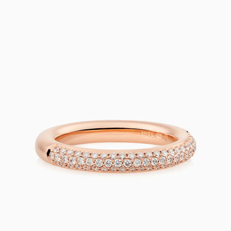 Bron BRON Ring Stax 18k Roségoud met Diamant 8RR4774BR