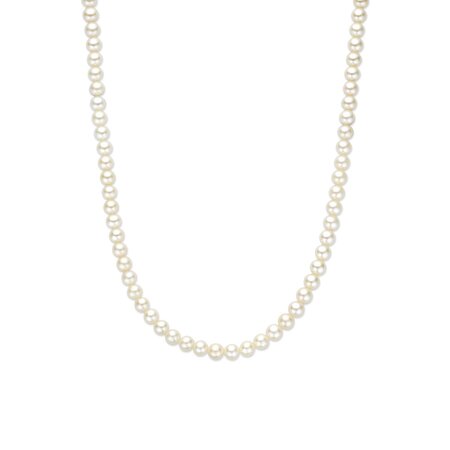 HuisCollectie Akoya Parel Collier 5.5mm 14k 45cm 613822