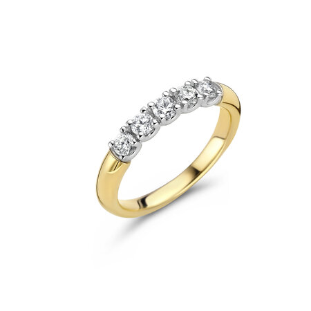R&C R&C Ring Signature Alliance 18k Bicolor RIN5108-18BIC-GVS