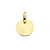 HuisCollectie HuisCollectie hanger 14k Geelgoud rond 12mm 613960