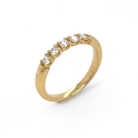 HuisCollectie HuisCollectie Ring 18k Geelgoud Alliance 0.43ct 613923