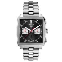 Tag Heuer PRE-OWNED TAG Heuer Monaco Calibre 02 Automatic Chronograph 39mm CBL2113.BA0644