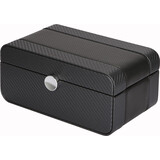 Benson Benson  Black Series Carbon Fiber horloge box voor 3 horloges