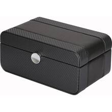 Benson Benson  Black Series Carbon Fiber horloge box voor 3 horloges