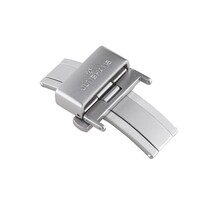 Junghans JUNGHANS Vlindersluiting Mat met pusher, banddoorgang tot 2,7 mm, bandverloop tot 18 mm, roestvrij staal 425550227