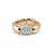 AL CORO AL CORO Ring La Piazza 18k Geelgoud met diamant R984G-M