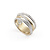 AL CORO AL CORO Ring Serenata 18k Bicolor met diamant R7653WG