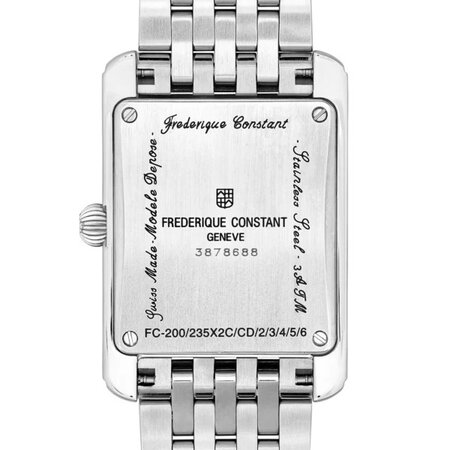 Frederique Constant FREDERIQUE CONSTANT Classic Carree Small Seconds FC-235S2C6B
