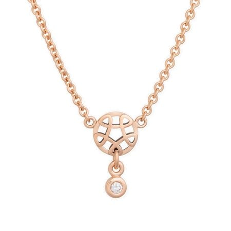 Bron BRON Collier Toujours Ajour 18k Roségoud met diamant 8CR4419BR