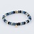 Y&G Y&G Armband 14k geelgoud met Onyx, Labradoriet en Kyaniet SP0037