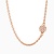 Bron BRON Collier Stardust 18k Roségoud met diamant 8CR440445BR