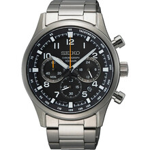 Seiko Seiko chronograph Heren quartz horloge 43mm SSB447P1