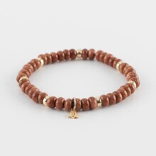 Y&G Y&G Armband 14k geelgoud met Goudsteen 7014