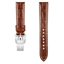 Breitling Breitling horlogeband 18/16MM bruin Alligator band zonder sluiting 1071P