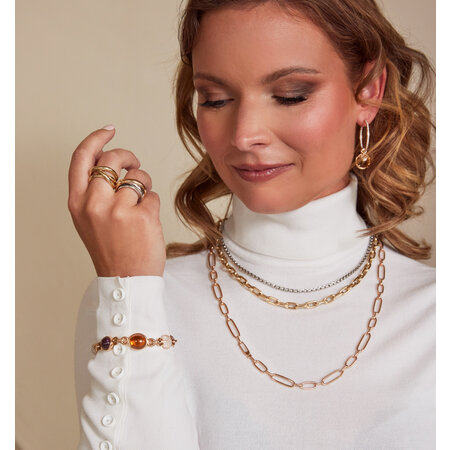 Mrs.Janssen Mrs. Janssen Armband 14k Roségoud 614008