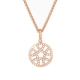 Bron BRON Hanger Toujours Ajour 18k Roségoud met diamant 8HR3449BR