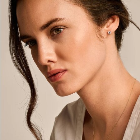 Blush Blush Oorstekers 14k geelgoud met zirkonia 7053YZI
