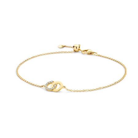 Blush Blush Armband 14k geelgoud met zirkonia 2223YZI