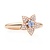 Bron BRON Ring Poppy 18k Roségoud met Saffier en diamant 8RR4917CSBR